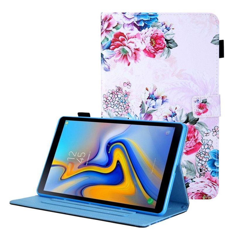 Folio Deksel Samsung Galaxy Tab A8 (2021) Blomsterdesign Beskyttelse Deksel