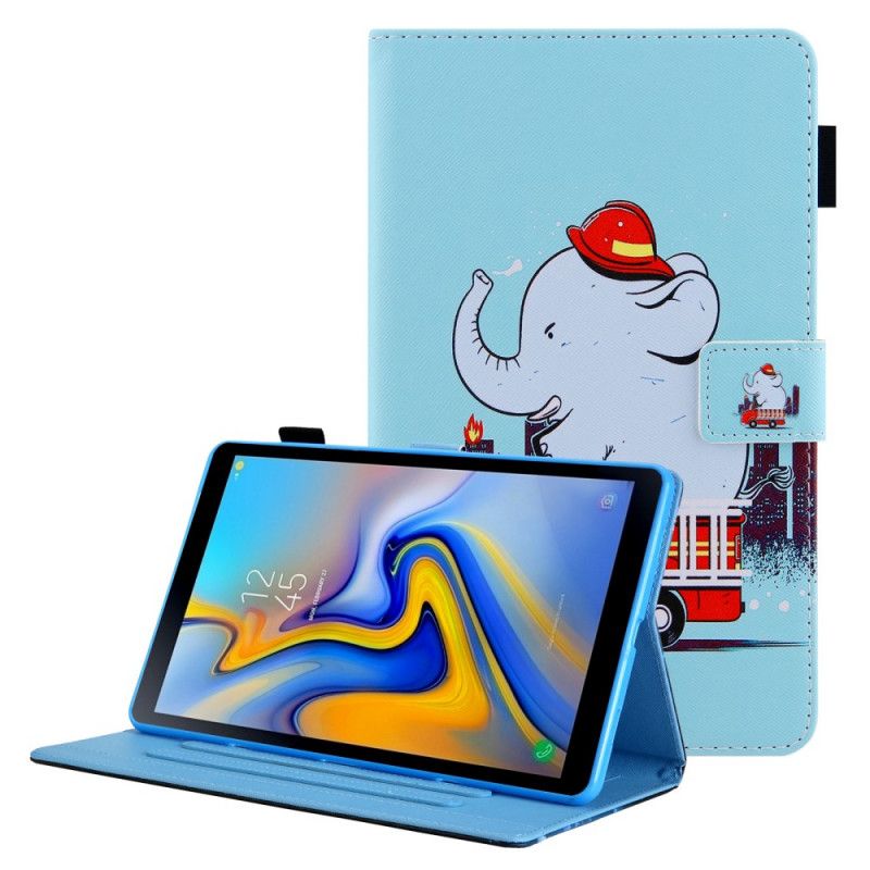 Folio Deksel Samsung Galaxy Tab A8 (2021) Brannmann Elephant