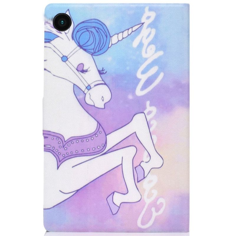 Folio Deksel Samsung Galaxy Tab A8 (2021) Fantasy Unicorn