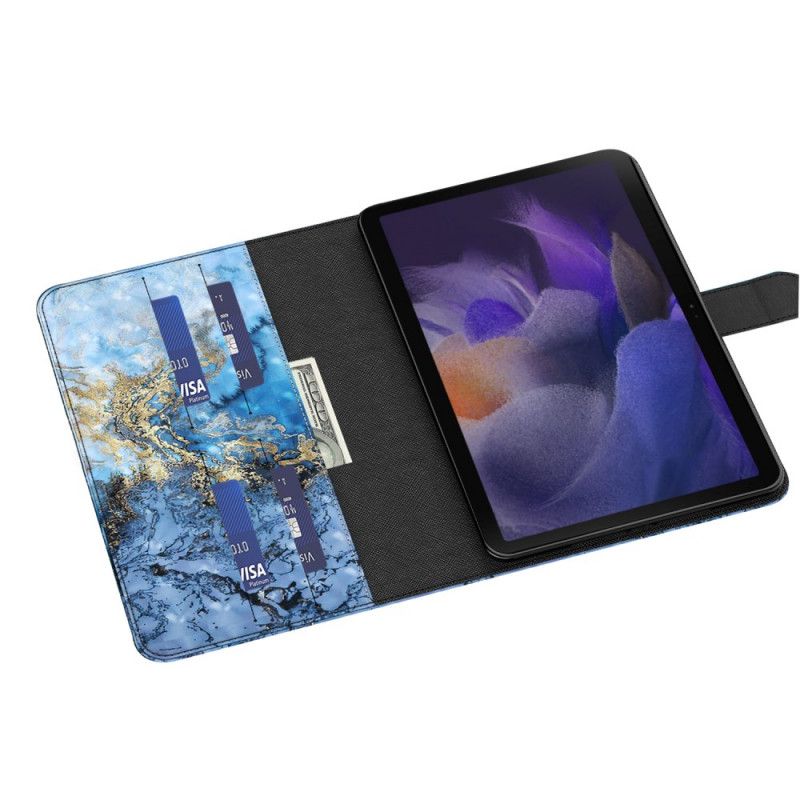 Folio Deksel Samsung Galaxy Tab A8 (2021) Marmor