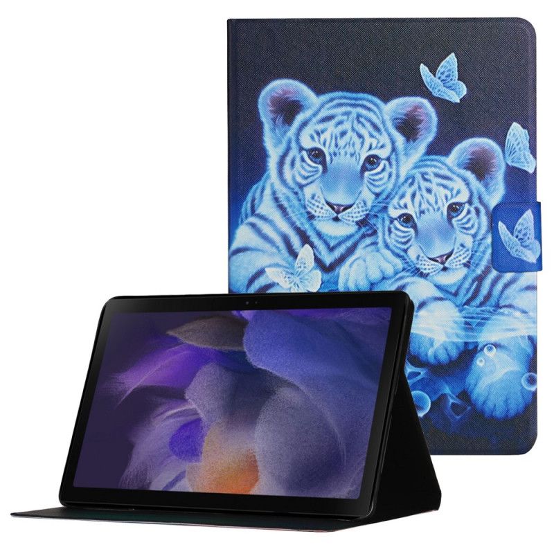 Folio Deksel Samsung Galaxy Tab A8 (2021) Tigers Beskyttelse Deksel