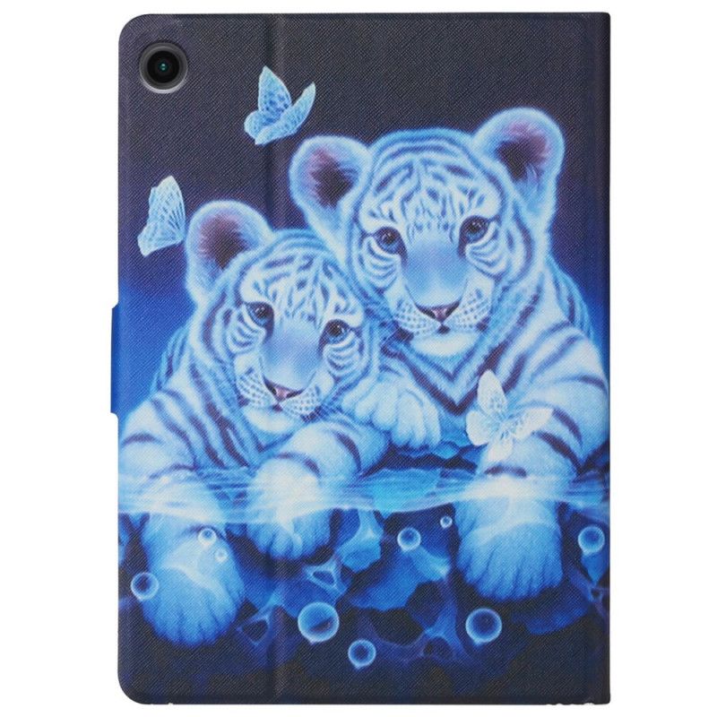 Folio Deksel Samsung Galaxy Tab A8 (2021) Tigers Beskyttelse Deksel