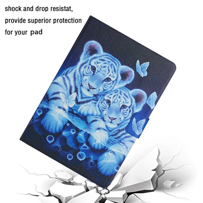 Folio Deksel Samsung Galaxy Tab A8 (2021) Tigers Beskyttelse Deksel