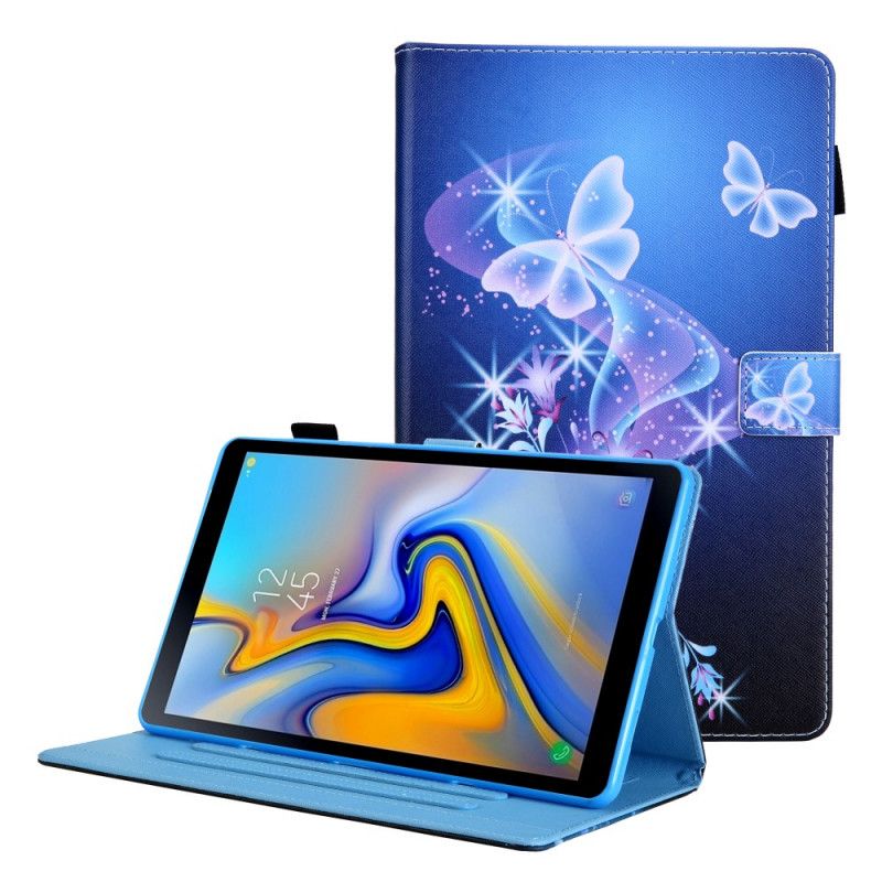 Folio Deksel Til Samsung Galaxy Tab A8 (2021) Fargerike Sommerfugler