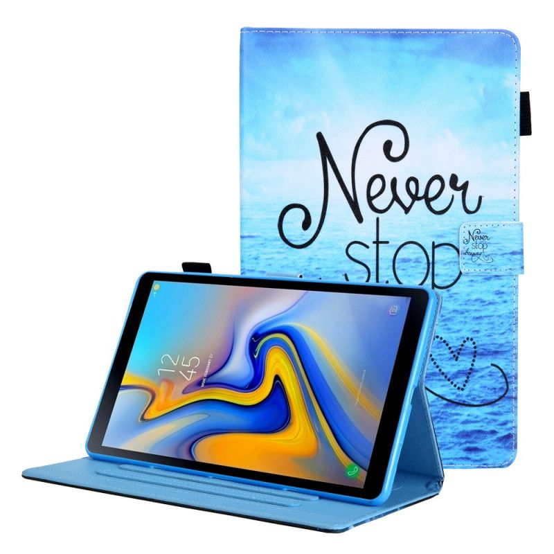 Folio Deksel Til Samsung Galaxy Tab A8 (2021) Never Stop Dreaming