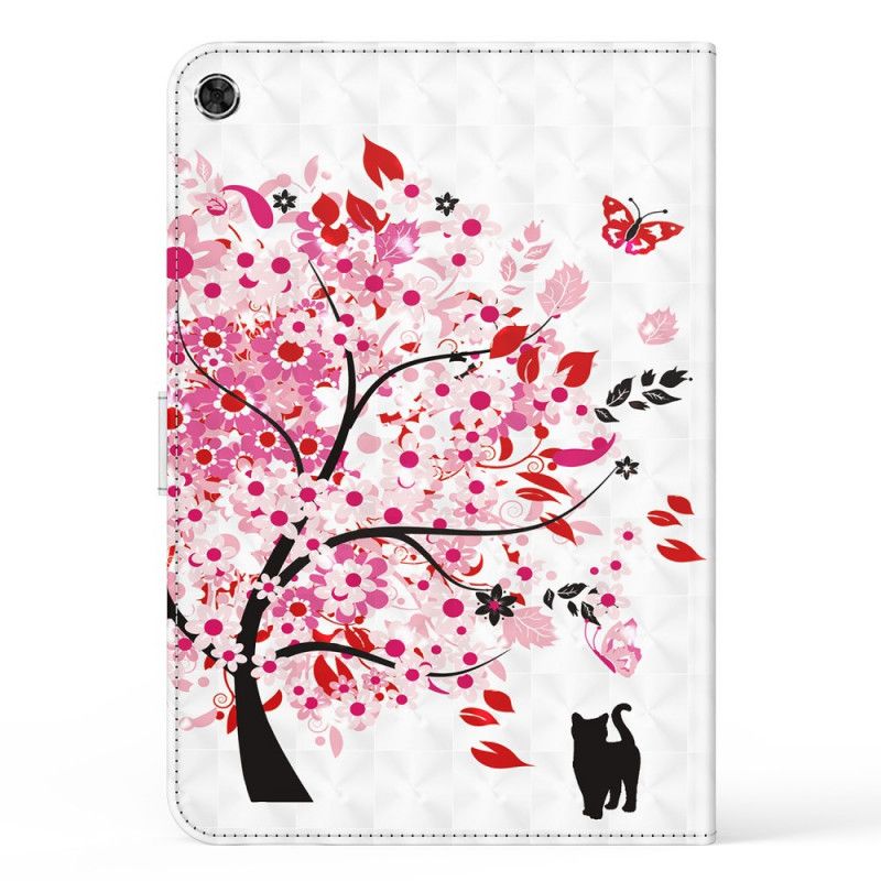 Folio Deksel Til Samsung Galaxy Tab A8 (2021) Tree And Cat