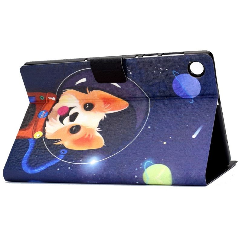 Lærdeksel Folio Deksel Samsung Galaxy Tab A8 Mobildeksel (2021) Space Dog