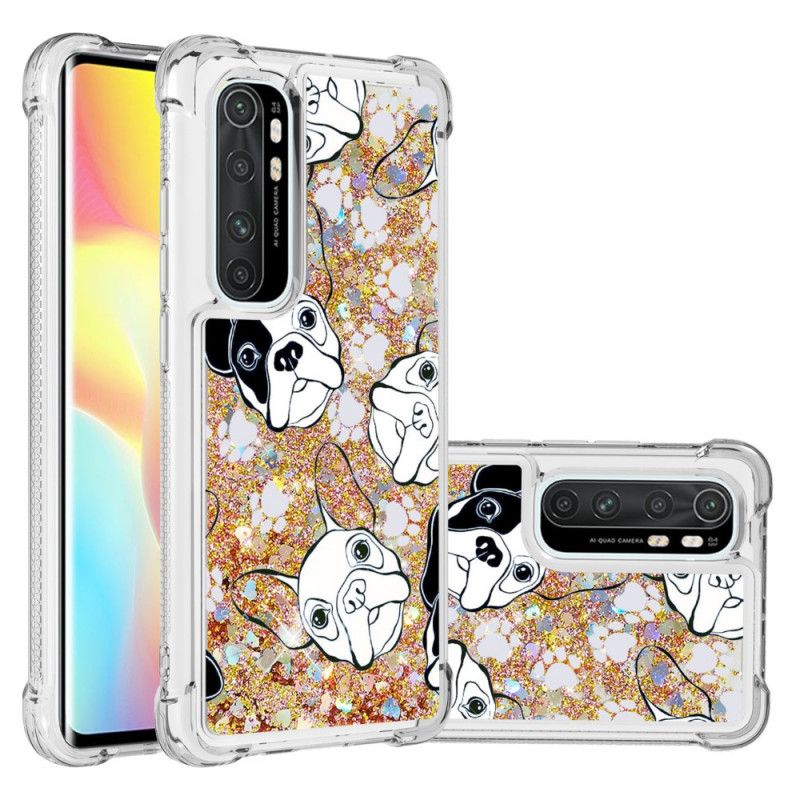 Deksel for Xiaomi Mi Note 10 Lite Mr Hundeglitter