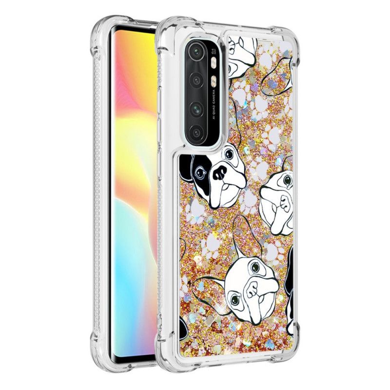 Deksel for Xiaomi Mi Note 10 Lite Mr Hundeglitter