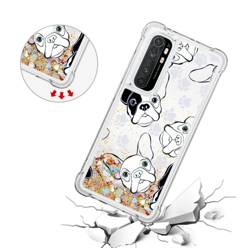 Deksel for Xiaomi Mi Note 10 Lite Mr Hundeglitter