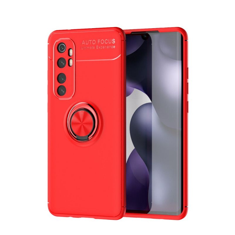 Deksel for Xiaomi Mi Note 10 Lite Svart Roterende Ring