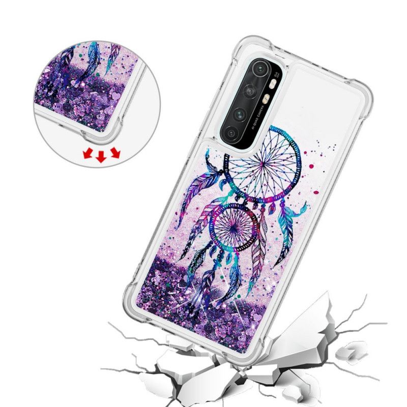 Deksel Xiaomi Mi Note 10 Lite Glitter Dreamcatcher Beskyttelse