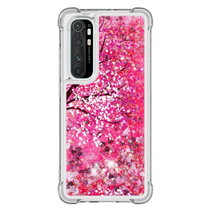 Deksel Xiaomi Mi Note 10 Lite Glittertre