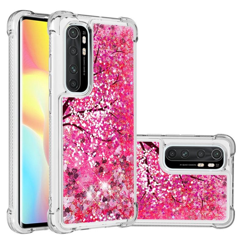 Deksel Xiaomi Mi Note 10 Lite Glittertre