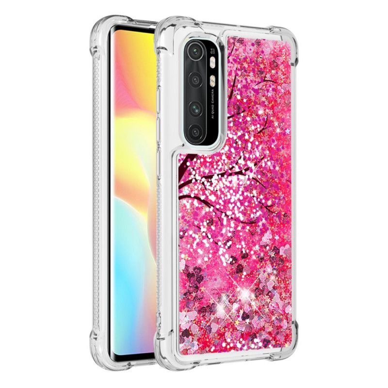 Deksel Xiaomi Mi Note 10 Lite Glittertre