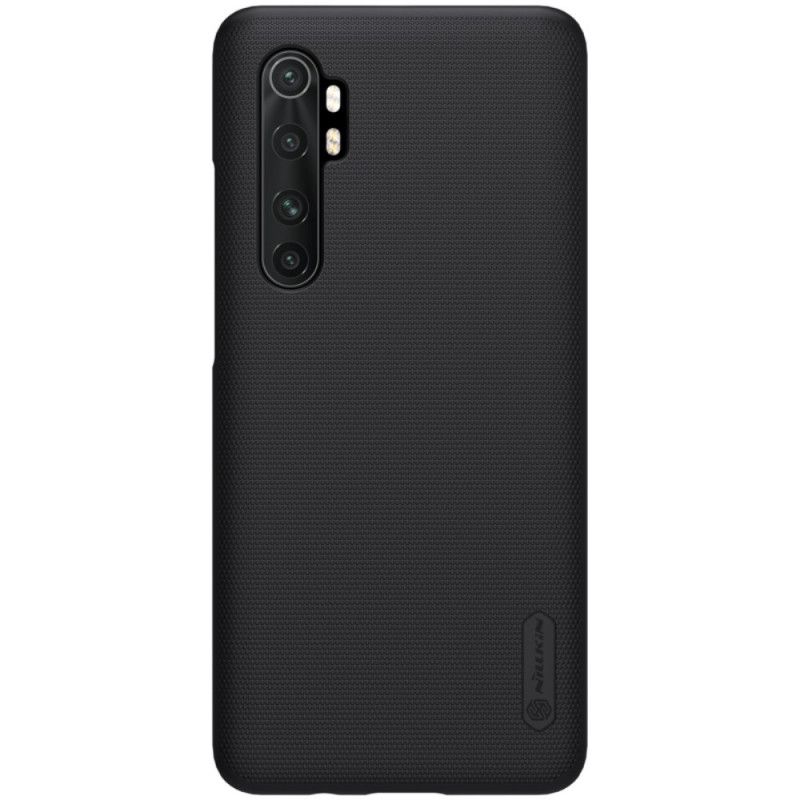 Deksel Xiaomi Mi Note 10 Lite Svart Stiv Frostet Nillkin Beskyttelse