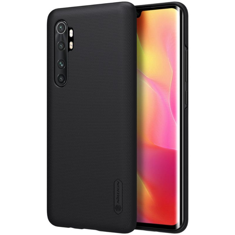 Deksel Xiaomi Mi Note 10 Lite Svart Stiv Frostet Nillkin Beskyttelse