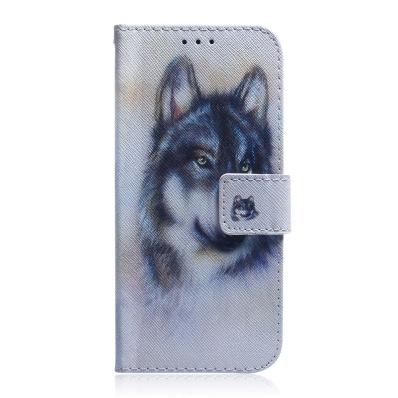 Folio Deksel for Xiaomi Mi Note 10 Lite Hundens Blikk