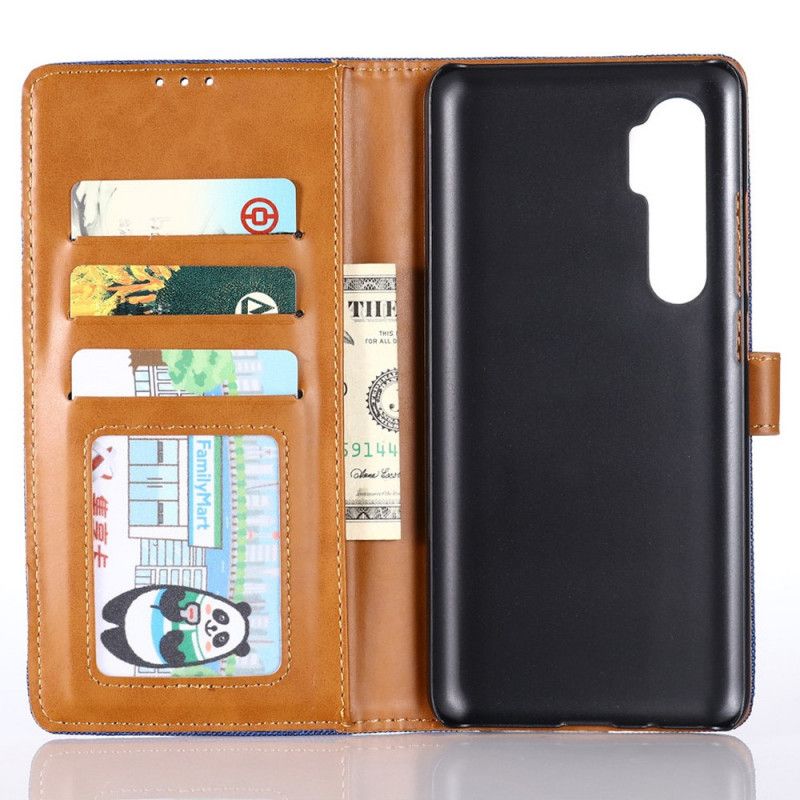 Folio Deksel for Xiaomi Mi Note 10 Lite Jeans