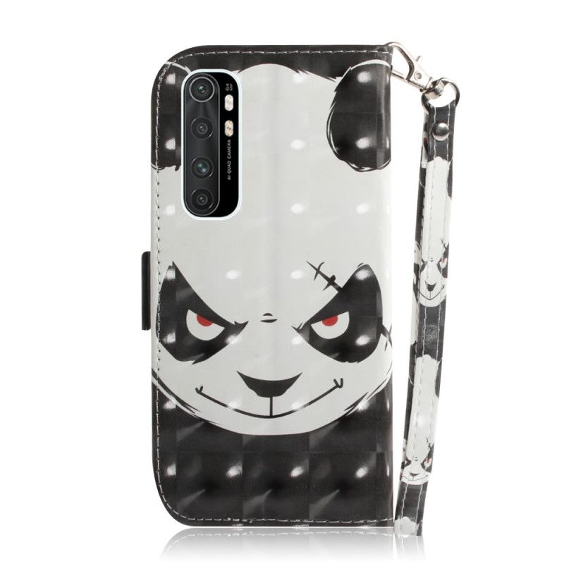 Folio Deksel for Xiaomi Mi Note 10 Lite Sint Panda Med Tanga