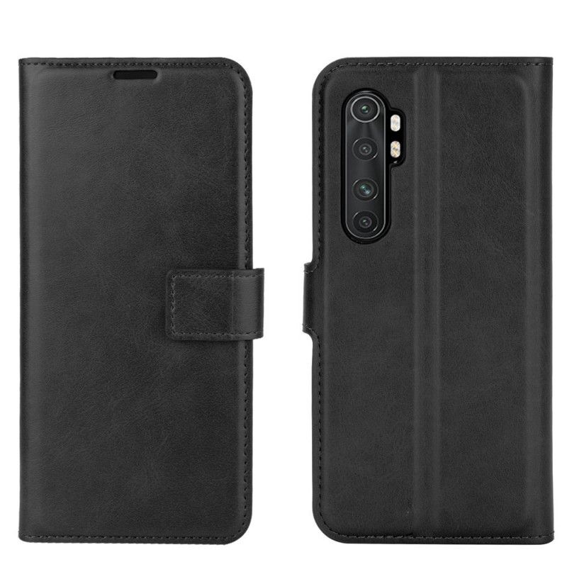 Folio Deksel for Xiaomi Mi Note 10 Lite Svart Ekstrem Slank Skinneffekt