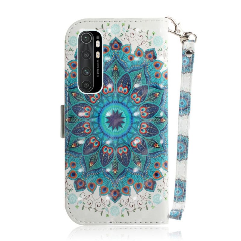 Folio Deksel Xiaomi Mi Note 10 Lite Mesterlig Mandala Med Tanga Anti-fall