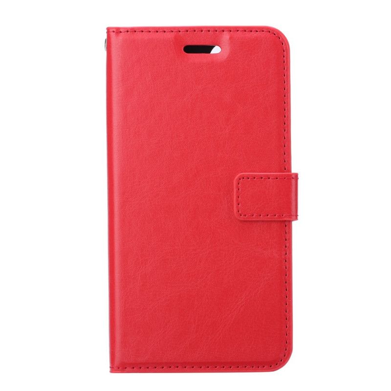 Folio Deksel Xiaomi Mi Note 10 Lite Svart Ekstrem Slank Skinneffekt Anti-fall