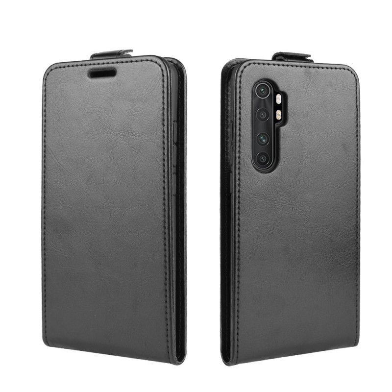 Folio Deksel Xiaomi Mi Note 10 Lite Svart Retro Folding