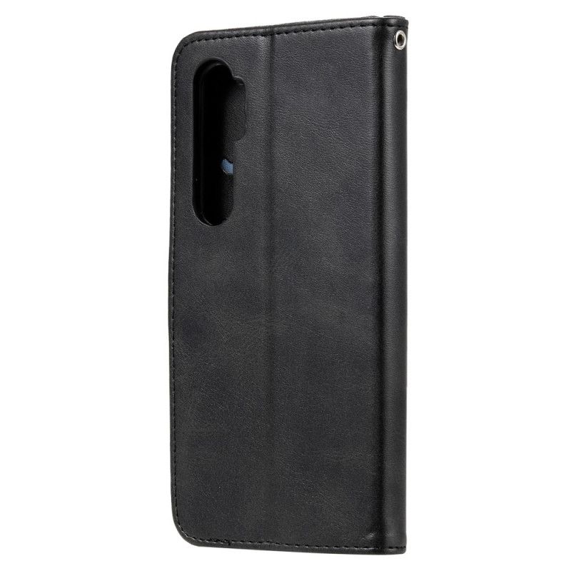 Folio Deksel Xiaomi Mi Note 10 Lite Svart Vintagepung