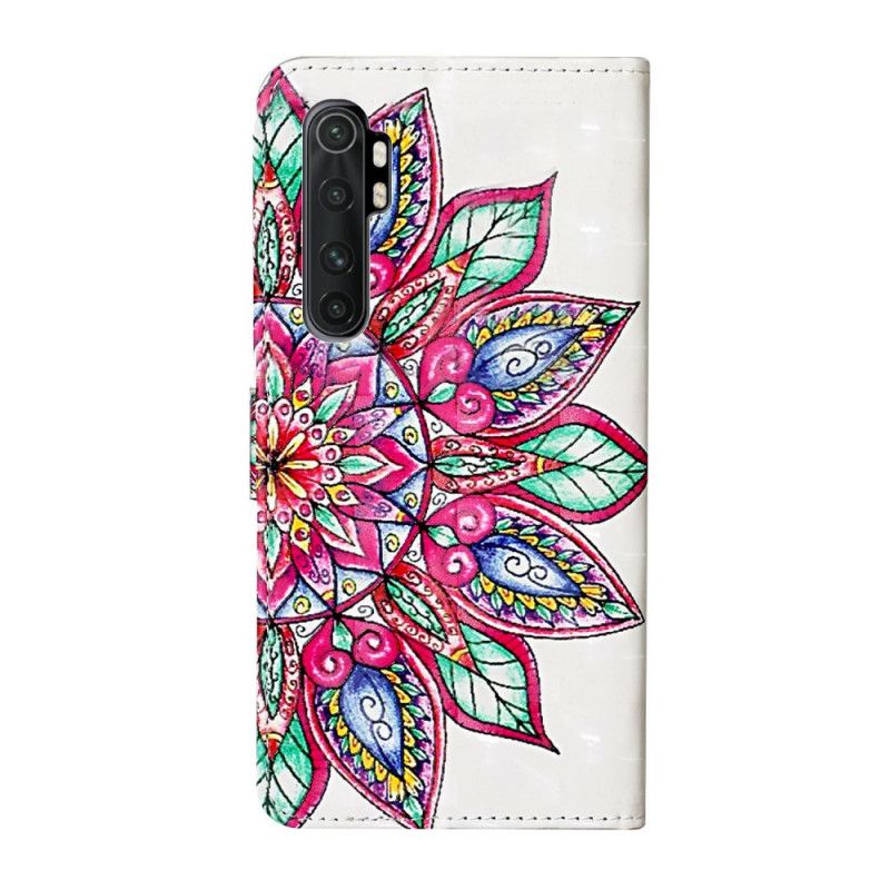 Folio Deksel Xiaomi Mi Note 10 Lite Tegnet Mandala