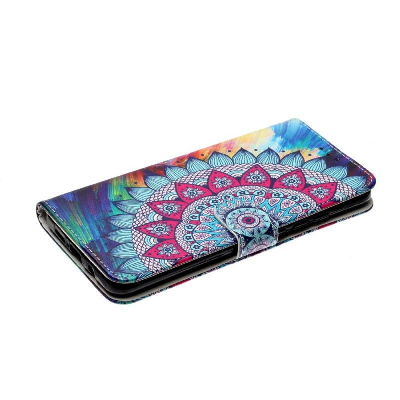 Folio Deksel Xiaomi Mi Note 10 Lite Ultra Fargerik Mandala Beskyttelse