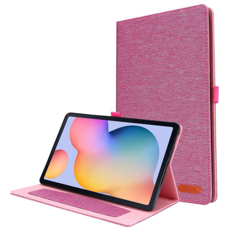 Case Etui Samsung Galaxy Tab S6 Lite Svart Stoff