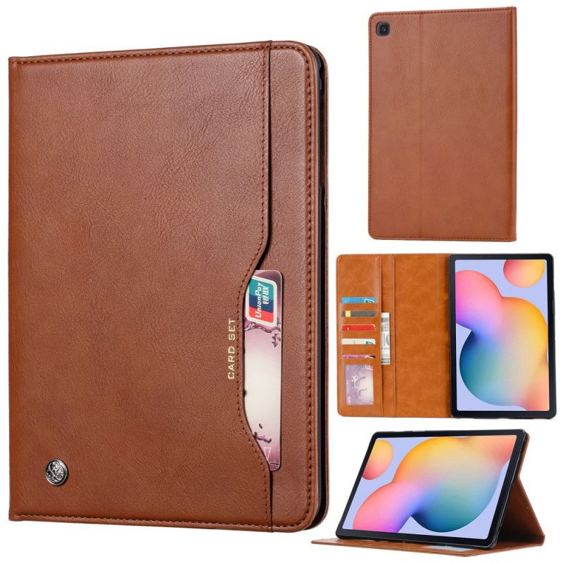 Etui Samsung Galaxy Tab S6 Lite Svart Kortsett