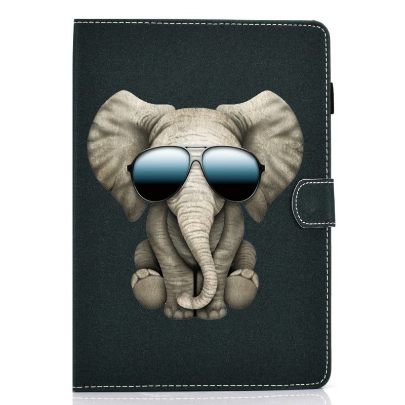 Folio Deksel for Samsung Galaxy Tab S6 Lite Elefant Inkognito