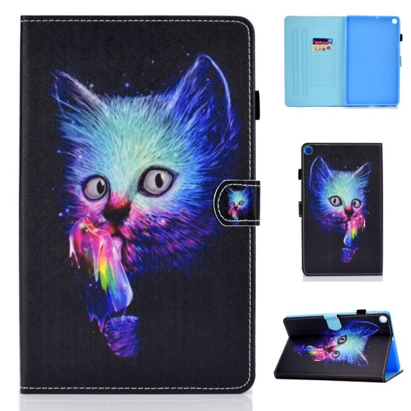 Folio Deksel Samsung Galaxy Tab S6 Lite Psykokatt