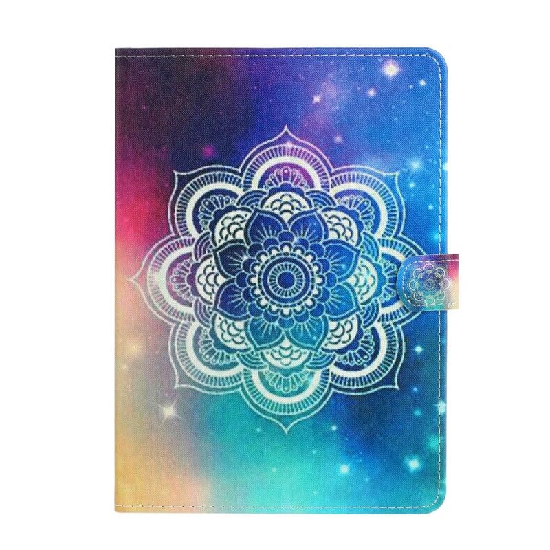 Folio Deksel Samsung Galaxy Tab S6 Lite Svart Mandala-Serien