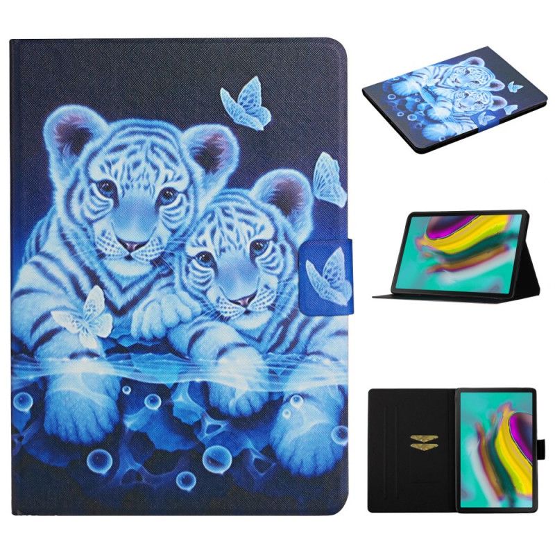 Folio Deksel Samsung Galaxy Tab S6 Lite Tigre Anti-fall