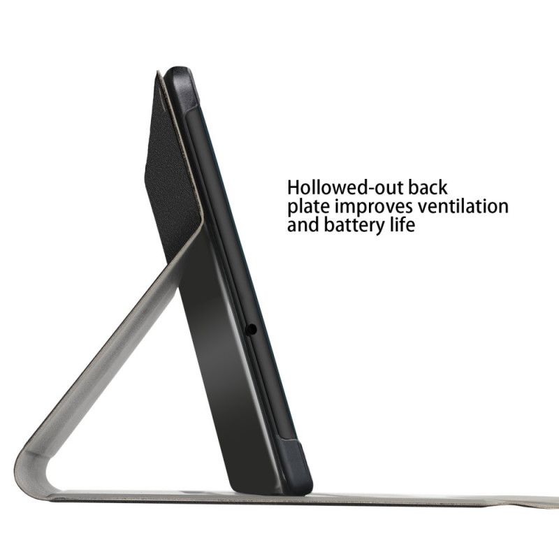 Smart Etui Samsung Galaxy Tab S6 Lite Rød Pennholder