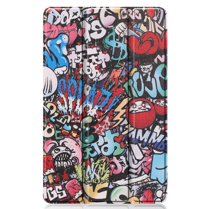 Smart Sak Samsung Galaxy Tab S6 Lite Graffiti Moro