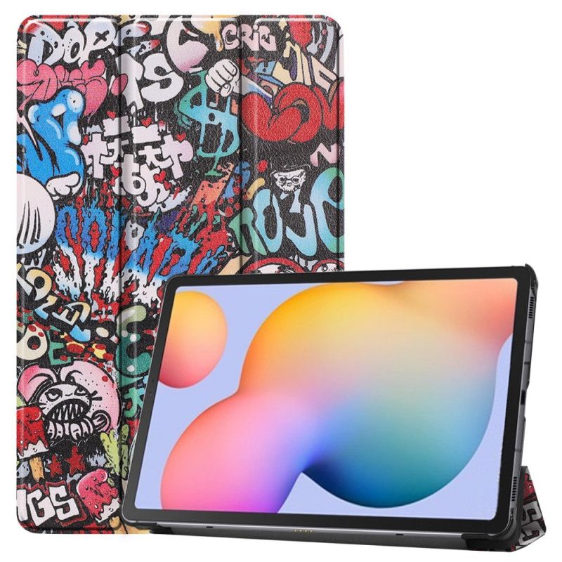 Smart Sak Samsung Galaxy Tab S6 Lite Graffiti Moro