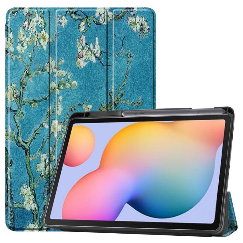 Smart Sak Samsung Galaxy Tab S6 Lite Gren Blyant Holder