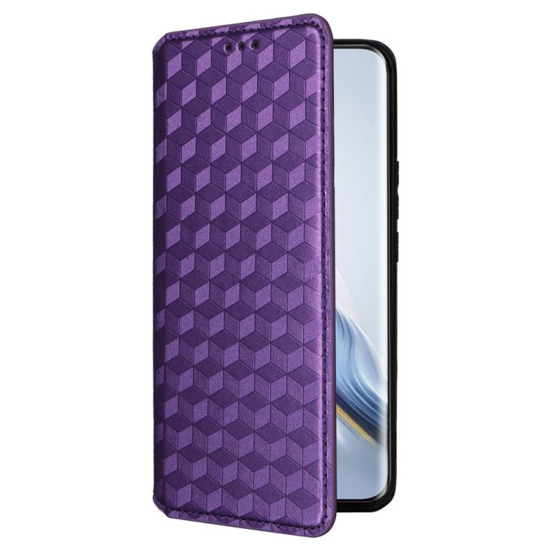 Folio Deksel Honor Magic 6 Pro 3d-kuber