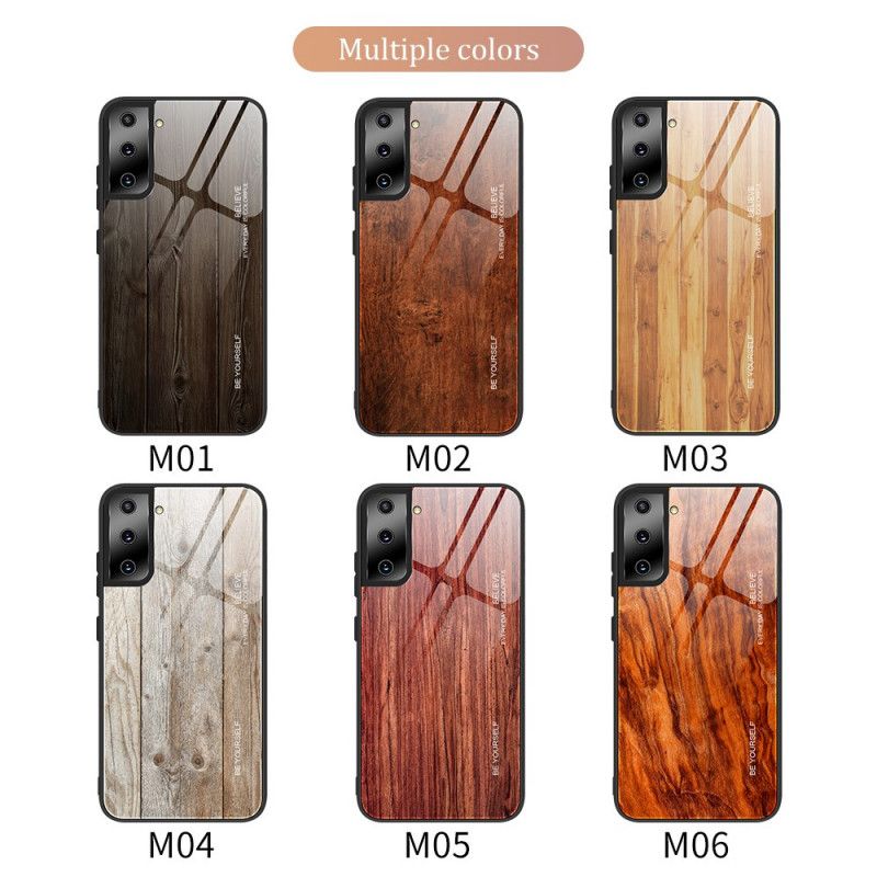 Deksel for Samsung Galaxy S21 Ultra 5G Svart Tredesign Herdet Glass