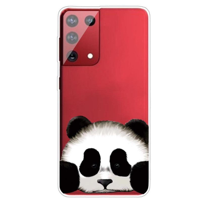 Deksel Samsung Galaxy S21 Ultra 5G Gjennomsiktig Panda