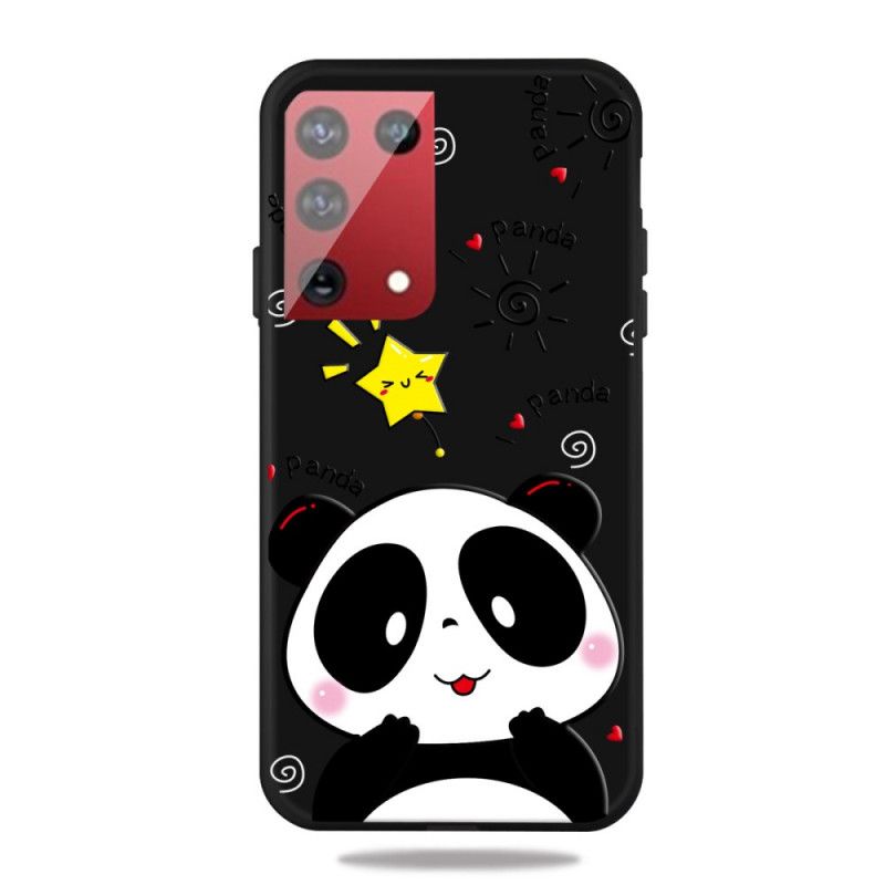 Deksel Samsung Galaxy S21 Ultra 5G Panda-Stjerne Beskyttelse