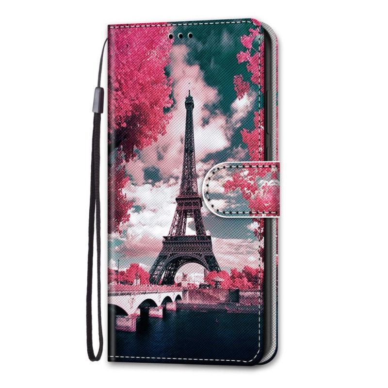 Folio Deksel for Samsung Galaxy S21 Ultra 5G Paris I Blomst