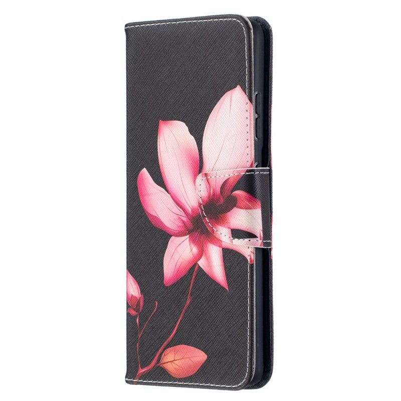 Folio Deksel for Samsung Galaxy S21 Ultra 5G Rosa Blomst