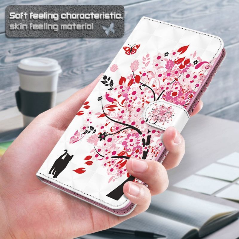 Folio Deksel for Samsung Galaxy S21 Ultra 5G Rosa Tre