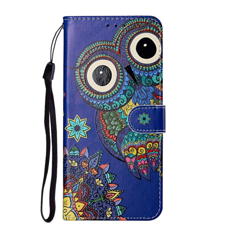 Folio Deksel for Samsung Galaxy S21 Ultra 5G Ugle I Mandala