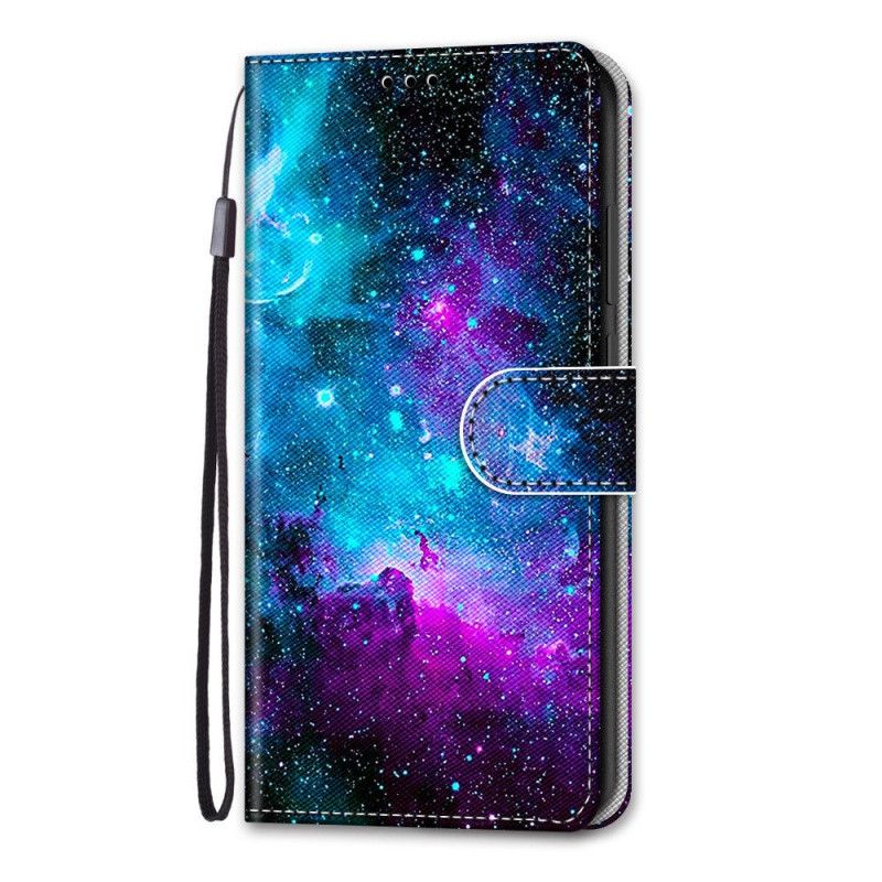 Folio Deksel Samsung Galaxy S21 Ultra 5G Kosmisk Himmel